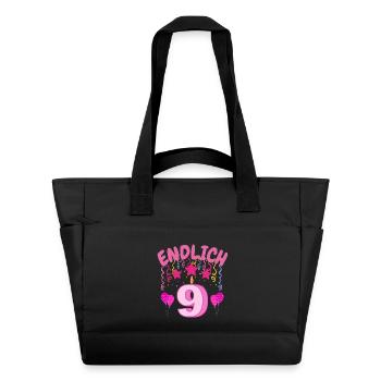 enfin 9 - Sac matelassé déperlant - noir - Devant
