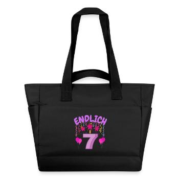 enfin 7 - Sac matelassé déperlant - noir - Devant