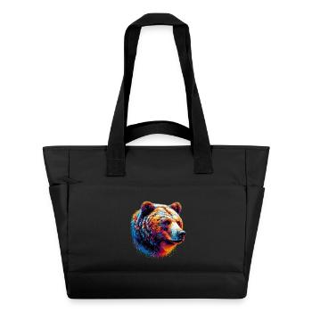 Bär - Wasserabweisende Padded Bag - Schwarz - Vorne