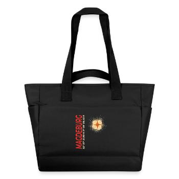 Magdeburg - Wasserabweisende Padded Bag - Schwarz - Vorne