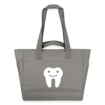 Zahn - Wasserabweisende Padded Bag - Grau - Vorne