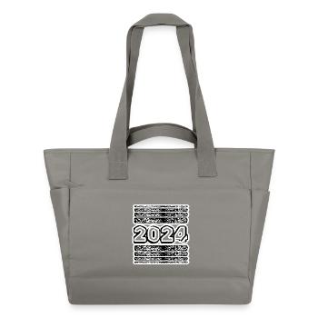 Year 2024 - Water-Repellent Padded Bag - grey - Front
