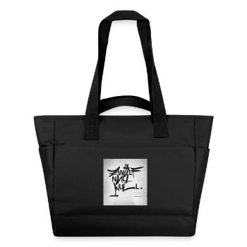 ZWÖLF_Null_Null - Wasserabweisende Padded Bag - Schwarz - Vorne
