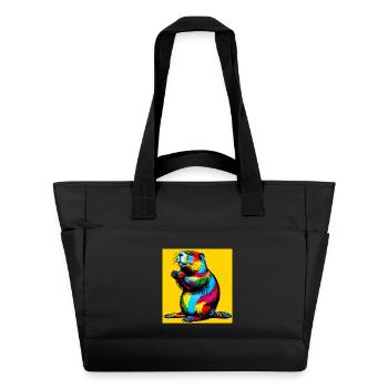 Bieber - Wasserabweisende Padded Bag - Schwarz - Vorne
