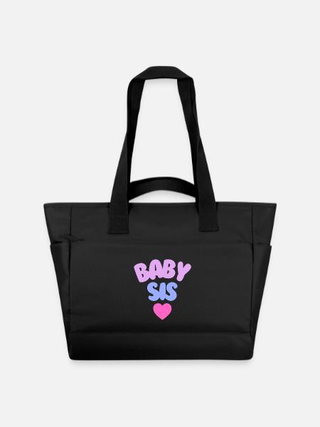 Petite sœur Love - Sac matelassé déperlant - noir