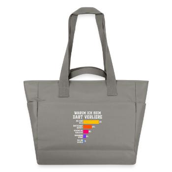 Warum ich beim Dart verliere Darts - Wasserabweisende Padded Bag - Grau - Vorne