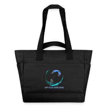 Kitesurfing - Water-Repellent Padded Bag - black - Front