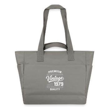 Vintage 1979 Retro 1979 Anniversary 1979 - Water-Repellent Padded Bag - grey - Front