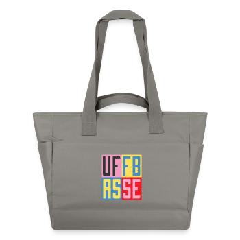 Conception Uffbasse - Sac matelassé déperlant - gris - Devant