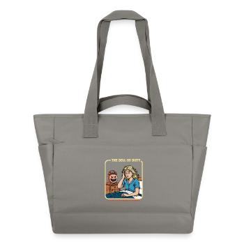 The Bell of Duty - Water-Repellent Padded Bag - grey - Front
