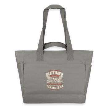 Vintage 1986 Year 40th Birthday Gift - Water-Repellent Padded Bag - grey - Front