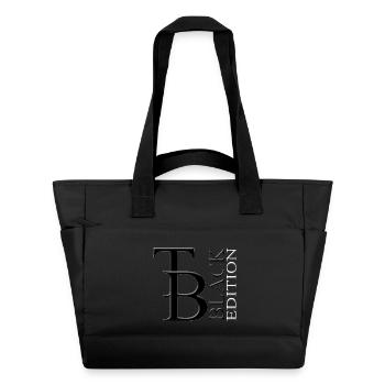 TB black edition - Wasserabweisende Padded Bag - Schwarz - Vorne