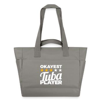 Durchschnittlicher Tubist - Wasserabweisende Padded Bag - Grau - Vorne