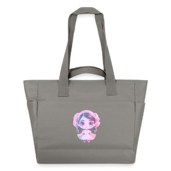 niedliche Charakter - Wasserabweisende Padded Bag - Grau - Vorne