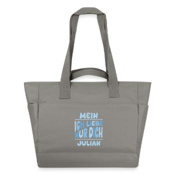 Husband Julian - Water-Repellent Padded Bag - grey - Front