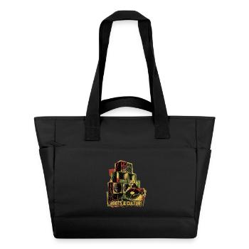 Roots Reggae Dub Soundsystem - Water-Repellent Padded Bag - black - Front