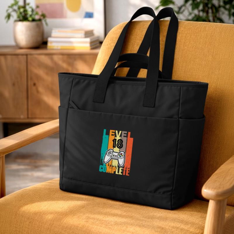 Level 18 Complete Controller 18.Geburtstag Wasserabweisende Padded Bag