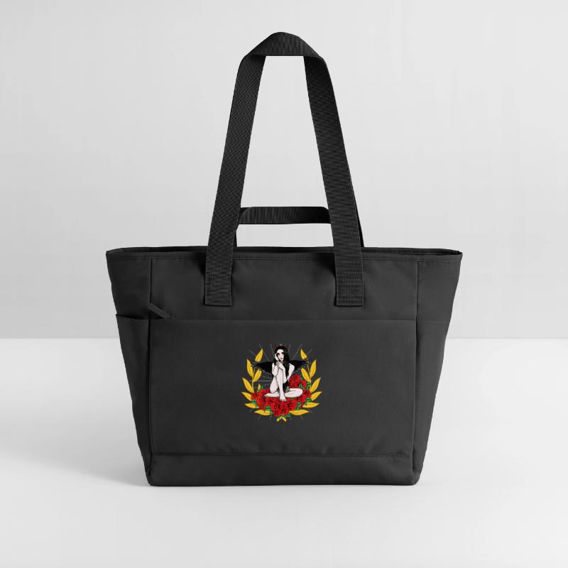 Devilish Devil Woman Satan's Roast Devil Water-Repellent Padded Bag