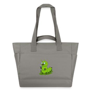 Lunettes de livre Caterpillar Nerd - Sac matelassé déperlant - gris - Devant