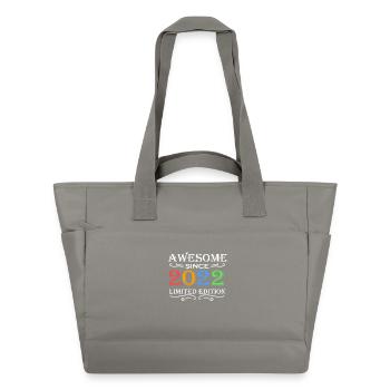 2022 - Vintage 2022 - Fantastic since 2022 - Water-Repellent Padded Bag - grey - Front