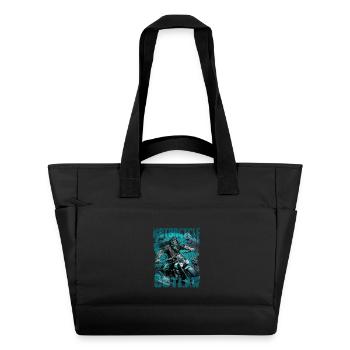 Outlaw Motorcycle Biker - Wasserabweisende Padded Bag - Schwarz - Vorne