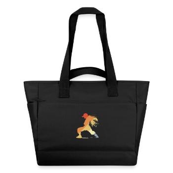 Vintage B-Girl - Water-Repellent Padded Bag - black - Front