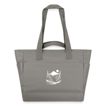 Dessin VTT - Sac matelassé déperlant - gris - Devant