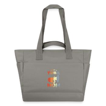 Tuba Mother - Water-Repellent Padded Bag - grey - Front