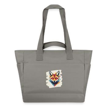 Renard - Sac matelassé déperlant - gris - Devant