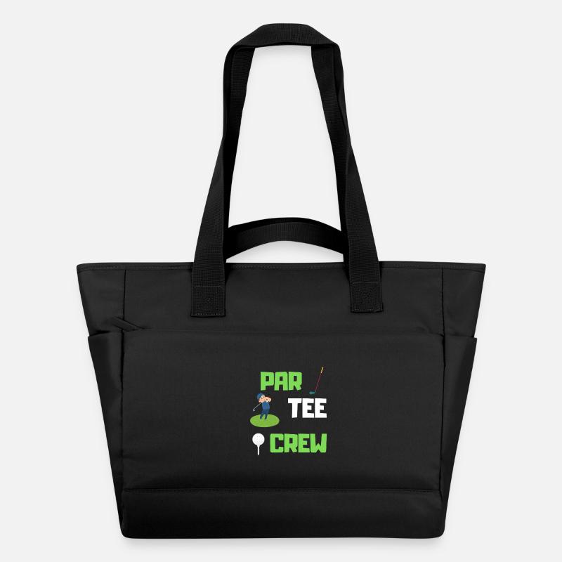 Par Tee Crew Squad Amateur de golf - Sac matelassé déperlant - noir