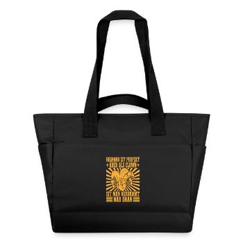 Not perfect but close as a circus clown - Water-Repellent Padded Bag - black - Front