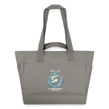 Journal de quête : 12 cosplays inachevés | Cosplay - Sac matelassé déperlant - gris - Devant