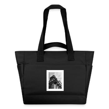 Monumental Perspective – Berlin 01 - Water-Repellent Padded Bag - black - Front