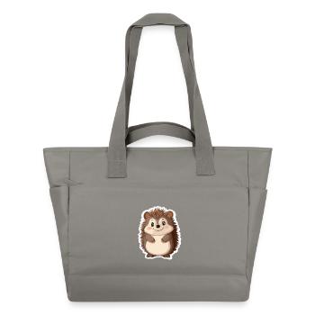 Igel - Wasserabweisende Padded Bag - Grau - Vorne