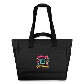 Neurodiversität ist meine Superkraft - Wasserabweisende Padded Bag - Schwarz - Vorne