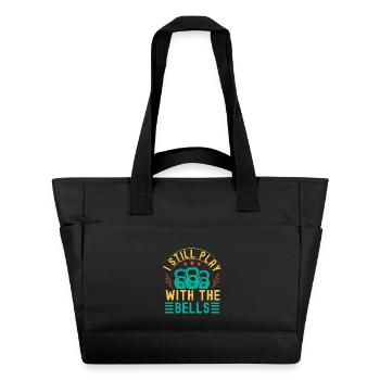 Fanatiques de fitness, je joue toujours avec les cloches - Sac matelassé déperlant - noir - Devant