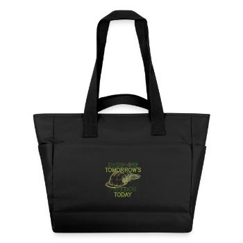 Mécanicien militaire : concevoir l’avenir - Sac matelassé déperlant - noir - Devant