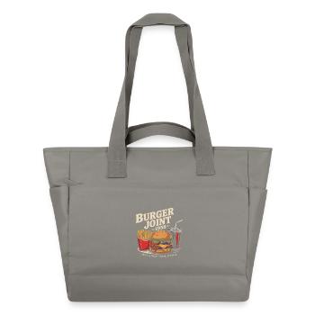 Dîner Vintage Commercial - Burger Joint, 1958 - Sac matelassé déperlant - gris - Devant