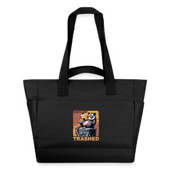 Drôle d’opossum - Sac matelassé déperlant - noir - Devant