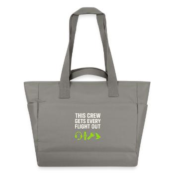 Nachtschichtrampe Des Bodenpersonals Am - Wasserabweisende Padded Bag - Grau - Vorne