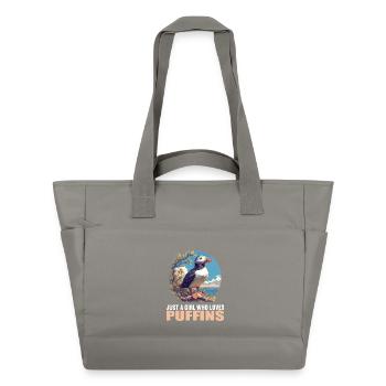 Puffin Papageientaucher - Wasserabweisende Padded Bag - Grau - Vorne
