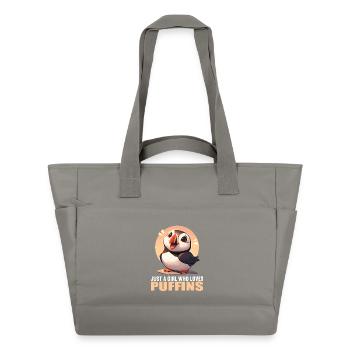Puffin Papageientaucher - Wasserabweisende Padded Bag - Grau - Vorne