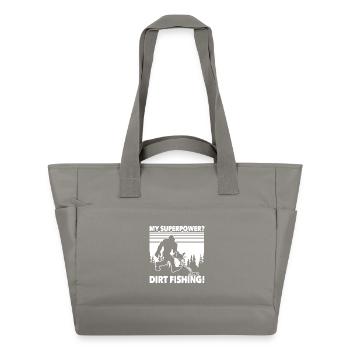 Dirt Fishing Big Foot - Water-Repellent Padded Bag - grey - Front