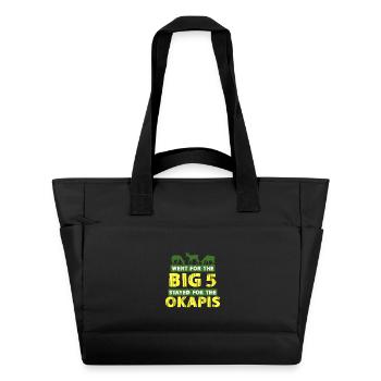 Okapi Animal - Water-Repellent Padded Bag - black - Front