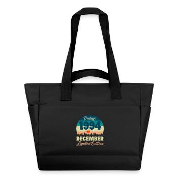 Birthday December 1994 Birthday Gift - Water-Repellent Padded Bag - black - Front