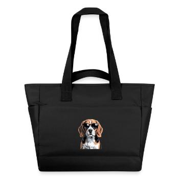 Beagle - Sac matelassé déperlant - noir - Devant