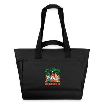 Garden Gnome Costume My Garden Patrol Gnome - Water-Repellent Padded Bag - black - Front