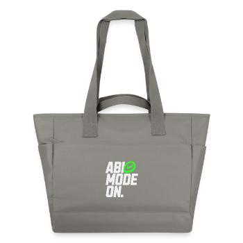 MODE ABI ACTIVÉ - Sac matelassé déperlant - gris - Devant
