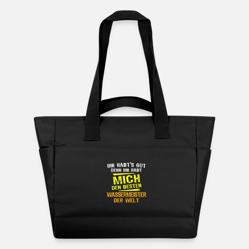 Don du Maître de l’Eau - Sac matelassé déperlant - noir