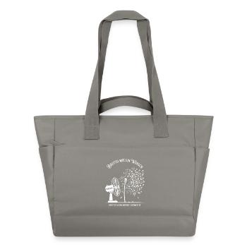 Dégoûtant comme un filet à souhaits envolé par le vent - Sac matelassé déperlant - gris - Devant